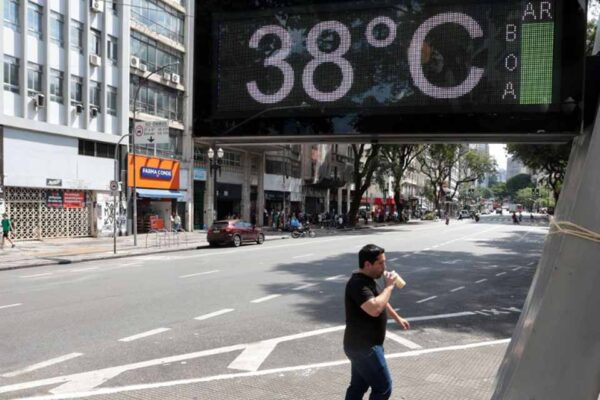 São Paulo registra 37,2ºC e estabelece novo recorde de calor em dezembro