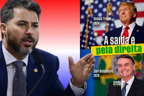 Marcos Rogério comemora vitória de Donald Trump e menciona possível retorno de Bolsonaro em 2026, inelegível até 2030