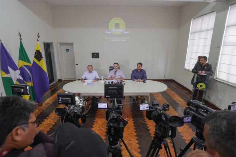 Prefeito Léo Moraes apresenta a situação fiscal de Porto Velho