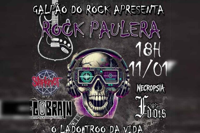 Sucesso do Rock Pauleira marca início das atividades do Galpão do Rock em 2025