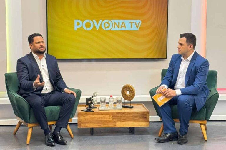 Samuel Costa apresenta soluções para enfrentar criminalidade em Rondônia durante entrevista na TV