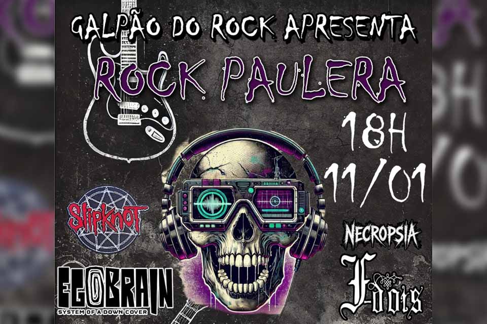 Galpão do Rock inicia 2025 com o evento Rock Pauleira em Porto Velho