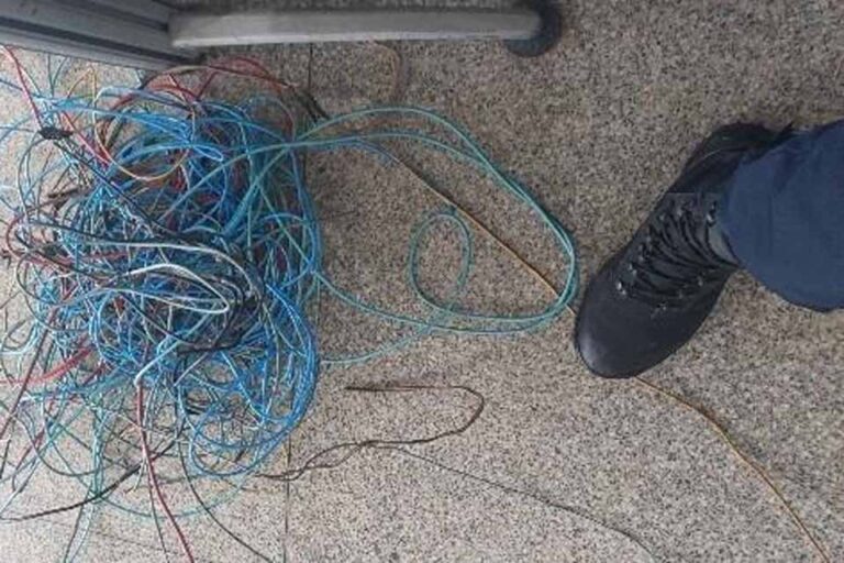 Polícia Militar prende suspeito de furto de fios elétricos em residência no Setor 03 de Ariquemes