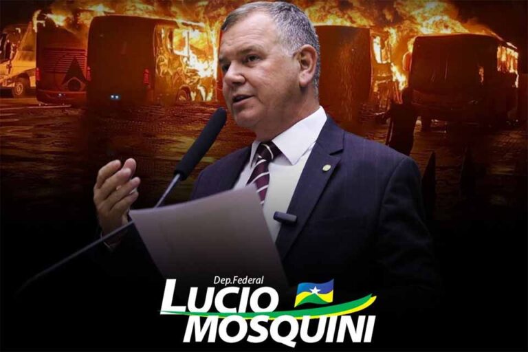 Deputado Lúcio Mosquini propõe mobilização da Polícia do Exército para conter crise em Rondônia