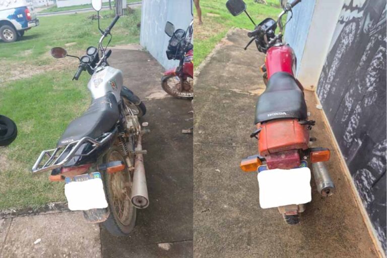 PM de Rondônia localiza duas motocicletas furtadas em Nova Brasilândia d’Oeste