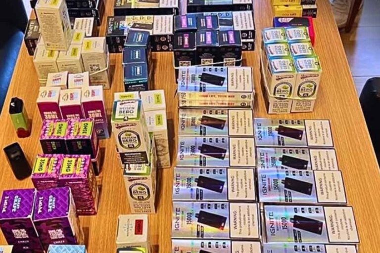 Polícia Civil de Rondônia realiza operação contra venda de vapes na capital