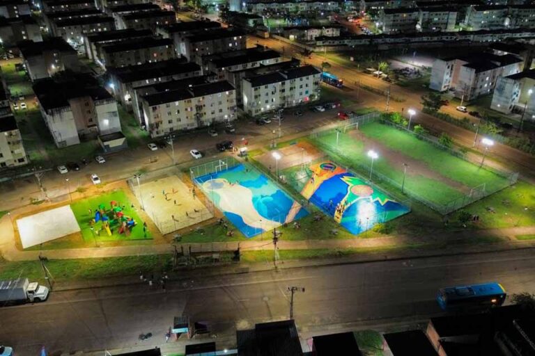 Revitalização do espaço de lazer do Residencial Morar Melhor valoriza acesso ao esporte e segurança na Zona Sul