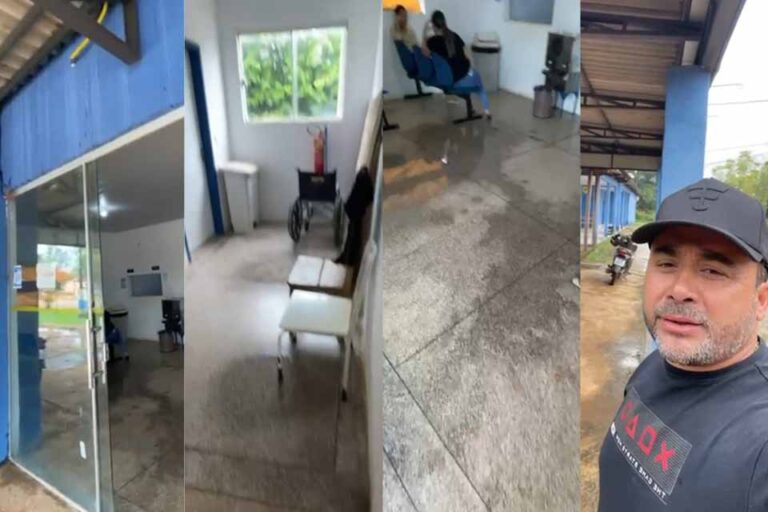 Vereador denuncia infiltração e escassez de  materiais em UBS de Candeias; prefeito promete solução