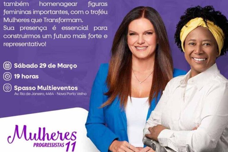 Sílvia Cristina ressalta papel feminino em evento que reunirá lideranças de todas as regiões de Rondônia