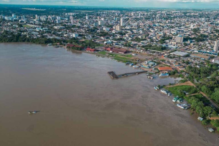 Porto Velho declara Estado de Alerta de Emergência devido à cheia do rio Madeira
