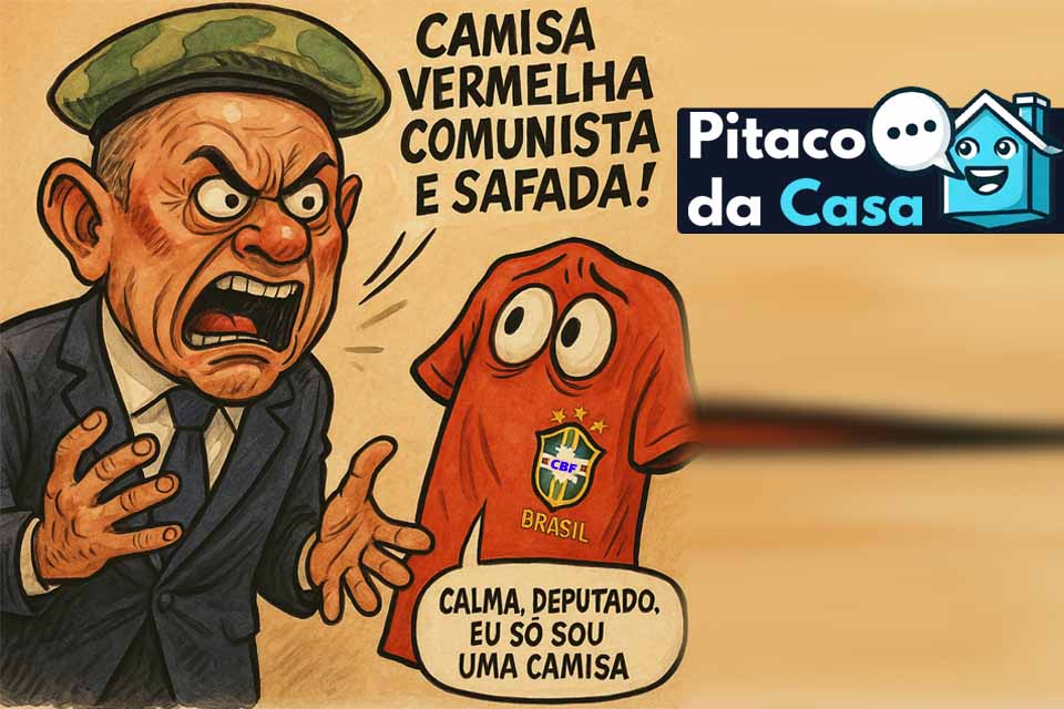 A raivinha da camisa vermelha da Seleção Brasileira: Chrisóstomo domina o jogo das redes, mas deixa Rondônia em segundo plano