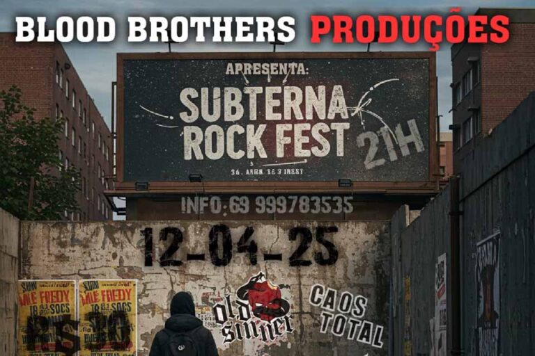 Subterna Rock Fest inaugura nova proposta do rock independente em Porto Velho no próximo sábado