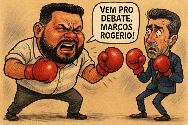Samuel Costa quer enfrentar Marcos Rogério: 'No primeiro debate eu tiro ele da disputa'