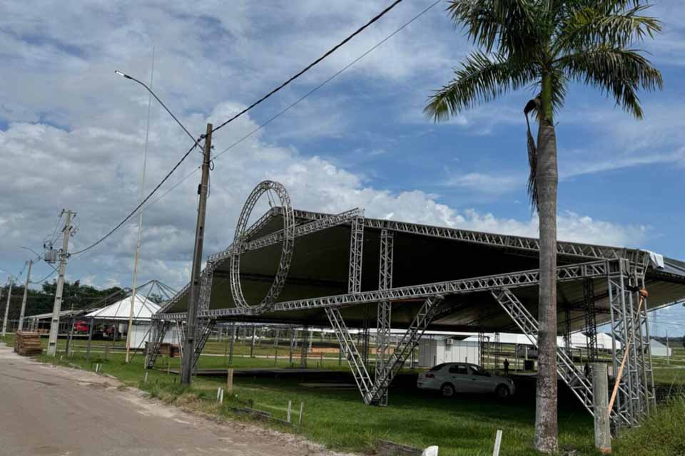 Rondônia Rural Show 2025: estrutura se consolida para receber mais de 250 mil visitantes em Ji-Paraná
