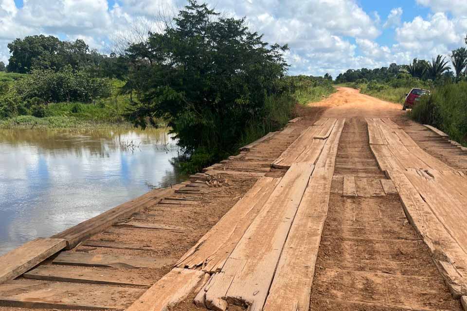 Indicação de Alex Redano solicita recuperação urgente de ponte sobre o rio Tabapuã em Ariquemes