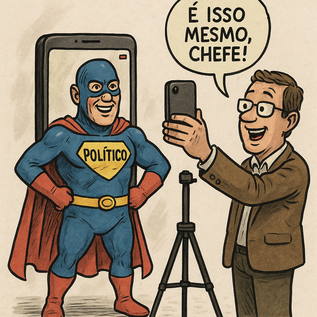 <div style="
                font-size: 18px;
                font-weight: bold;
                color: #0073aa;
                margin-bottom: 5px;
                text-transform: uppercase;
            ">VISÃO PERIFÉRICA</div>E se todo político se tornar um influenciador digital?