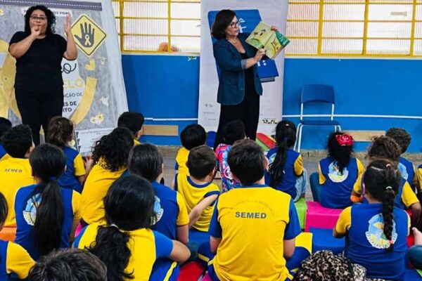 Projeto ‘Lê Pra Mim?’ inclui personalidades em ações de leitura nas escolas públicas de Porto Velho