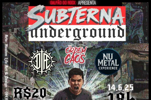Subterna Underground retorna com edição especial dedicada ao nu metal e metalcore em Porto Velho