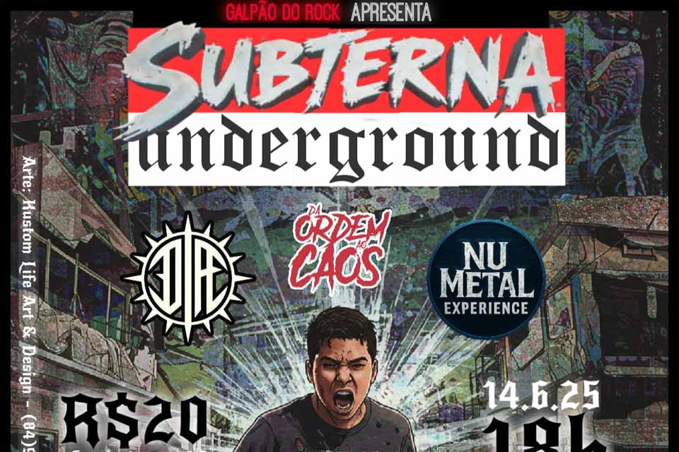 Subterna Underground retorna com edição especial dedicada ao nu metal e metalcore em Porto Velho
