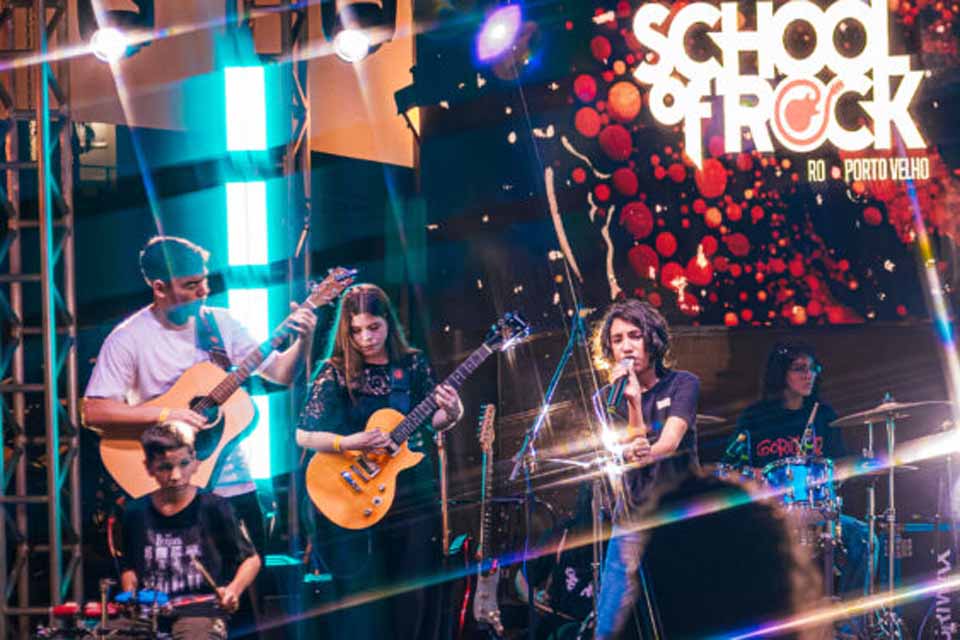 School of Rock Porto Velho sedia oficinas e encontros gratuitos na Semana da Música do Festival Casarão