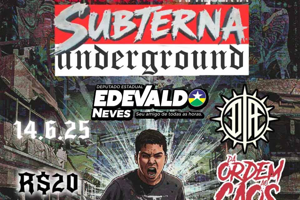 Movido a paixão pela cena local, evento Subterna Underground celebra o rock em Porto Velho