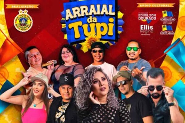 Arraial da Vila Tupi começa nesta quarta-feira em frente ao Posto Garimpeiro