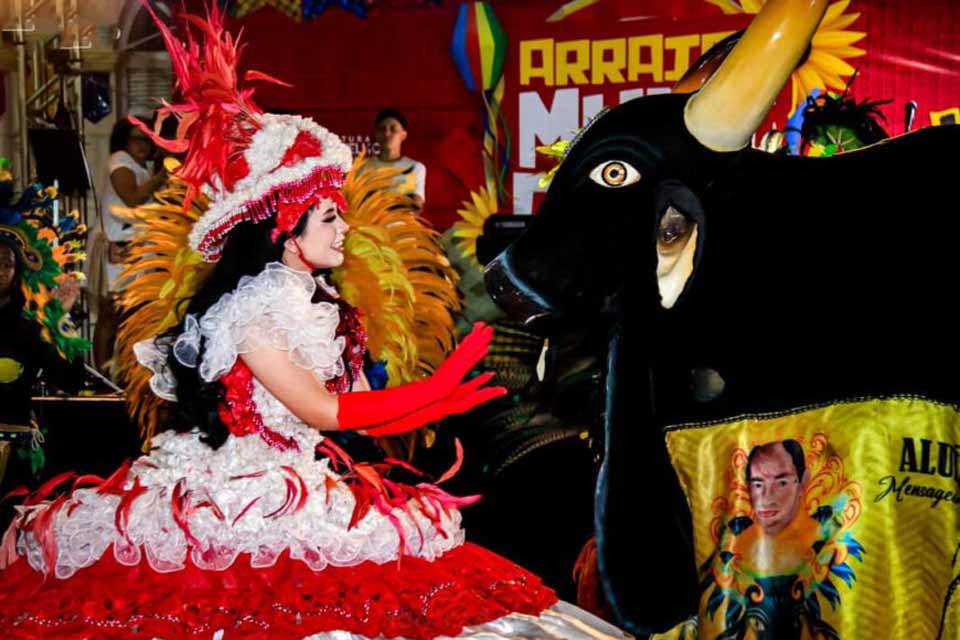 Boi-Bumbá Diamante Negro apresenta “Mulheres Guerreiras” no Arraial Flor do Maracujá 2025