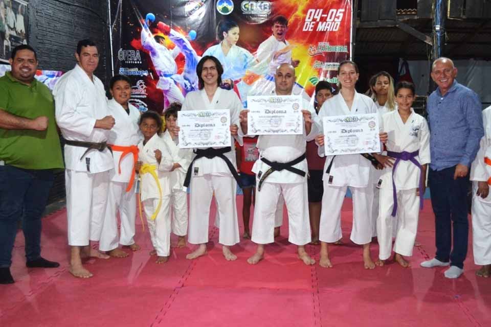 Karatê de Rondônia conquista 22 medalhas na Copa do Brasil com apoio parlamentar