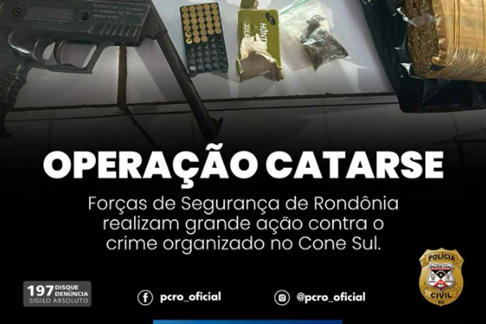 Operação Catarse mobiliza forças de segurança em municípios do Cone Sul