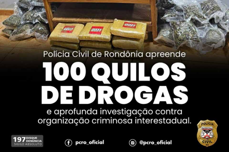Apreensão de drogas em Guajará-Mirim mobiliza Polícia Civil e reforça investigação sobre tráfico interestadual