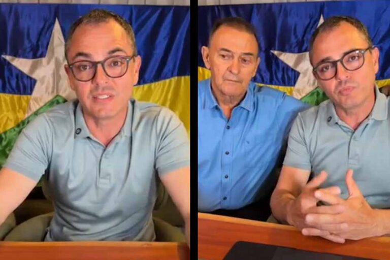 Com pai ao lado, vice rebate rótulo de "falido", nega traição a Rocha e reafirma pré-candidatura ao Governo de Rondônia