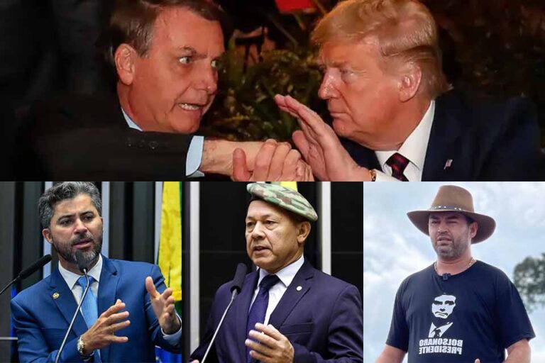“Deixem Bolsonaro em paz”: após fala de Trump, Bruno Scheid, Marcos Rogério e Chrisóstomo reagem