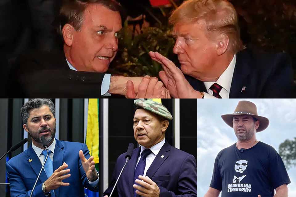 “Deixem Bolsonaro em paz”: após fala de Trump, Bruno Scheid, Marcos Rogério e Chrisóstomo reagem