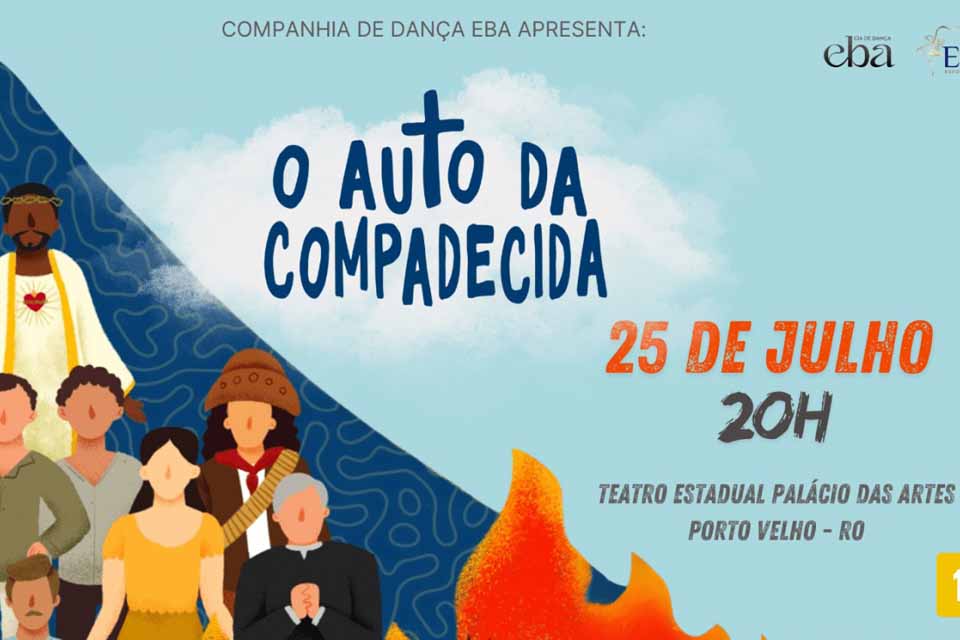 Espetáculo de dança inspirado em obra de Ariano Suassuna será apresentado em Porto Velho