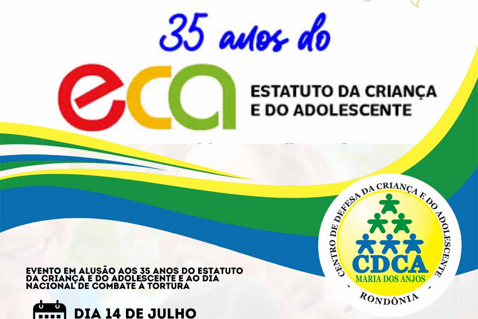 Evento debate os 35 anos do Estatuto da Criança e do Adolescente e o Dia Nacional de Combate à Tortura em Porto Velho