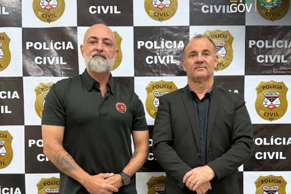 Investigador do Garras/MS realiza visita técnica à Polícia Civil de Rondônia
