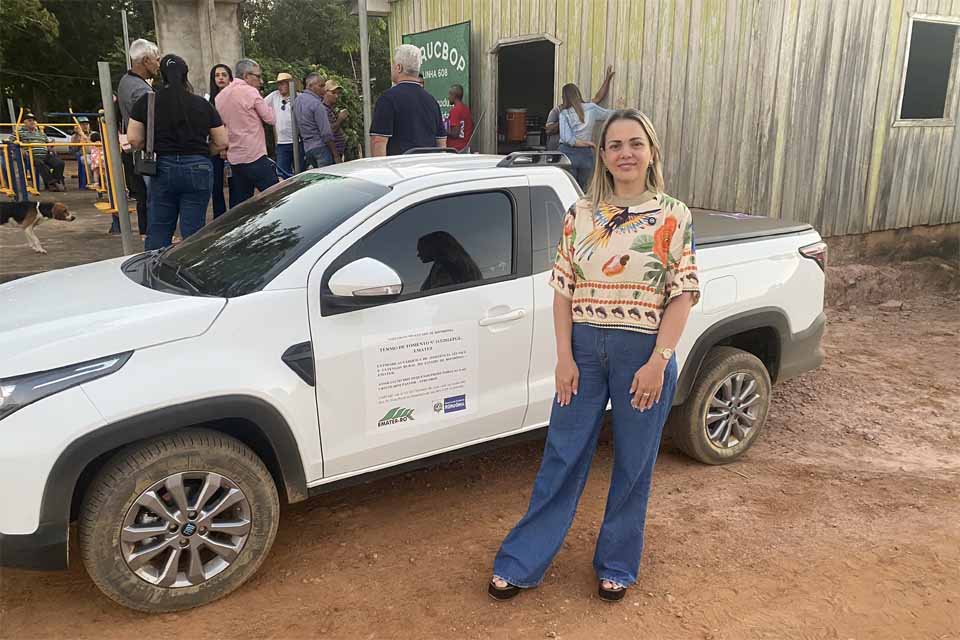 Associação Rural de Jaru Recebe Veículo com Recurso de Emenda Parlamentar