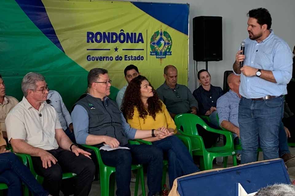 Novo escritório da Emater é inaugurado em Alta Floresta d’Oeste com a presença de autoridades estaduais