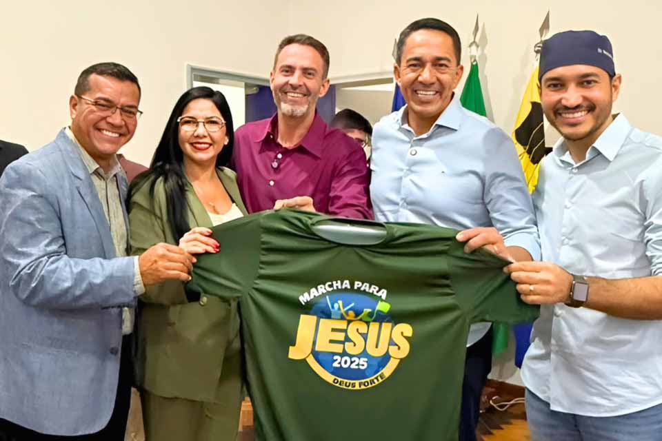 Eyder Brasil destina emenda para Marcha para Jesus em Porto Velho