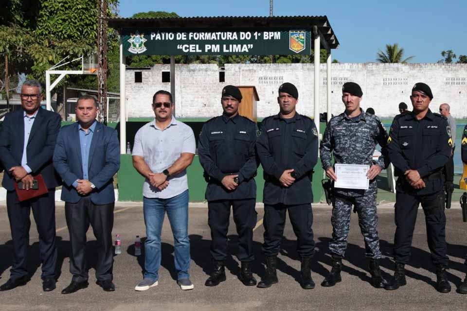 Policiais militares recebem certificados de destaque em Porto Velho