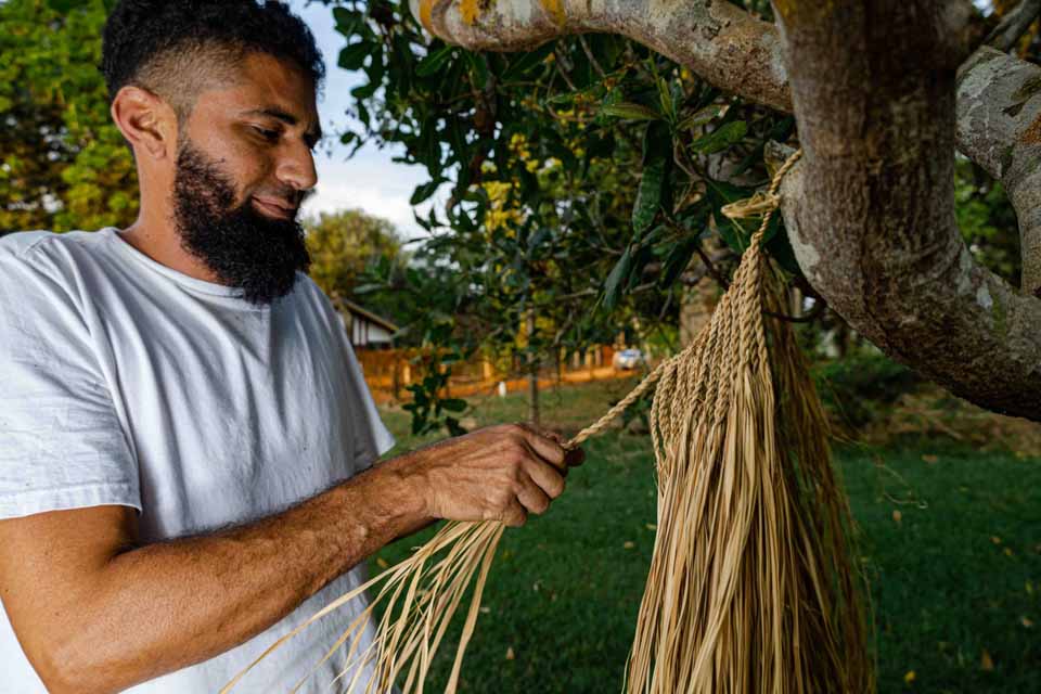 Oficina de artesanato com palha de buriti será realizada em Pimenteiras do Oeste