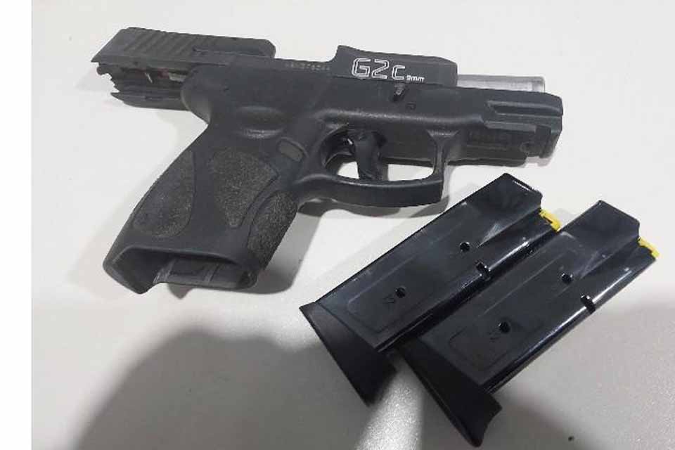 PM prende dois suspeitos de facção armados após tentativa de homicídio em Porto Velho