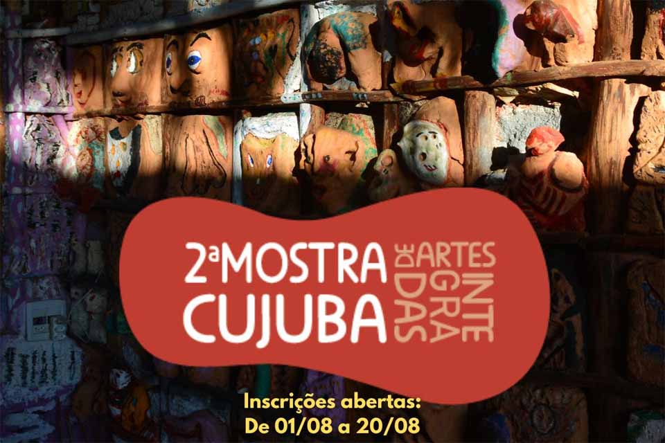 Mostra Cujuba recebe inscrições até 20 de agosto e oferece bolsas para artistas e estagiários