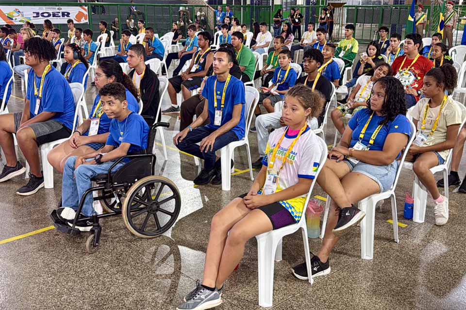 Fase estadual paralímpica do Joer 2025 é aberta em Porto Velho