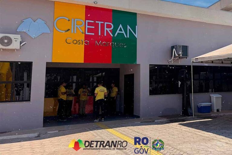 Governo de Rondônia inaugura nova sede da Ciretran em Costa Marques