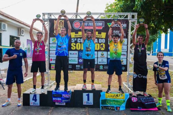 5ª Corrida e Caminhada do Soldado reúne 400 participantes em Ji-Paraná