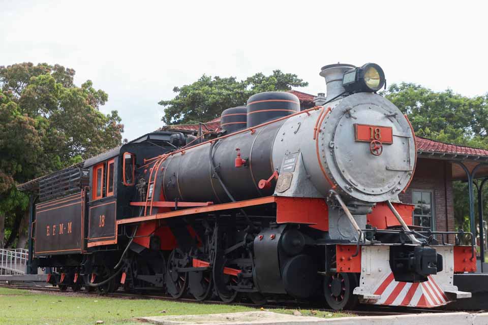 Locomotiva de 1936 será restaurada para voltar a circular na Estrada de Ferro Madeira-Mamoré