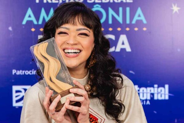 Artista de Rondônia: Gabriê recebe prêmio de Melhor Artista Pop no Sebrae Amazônia de Música 2025