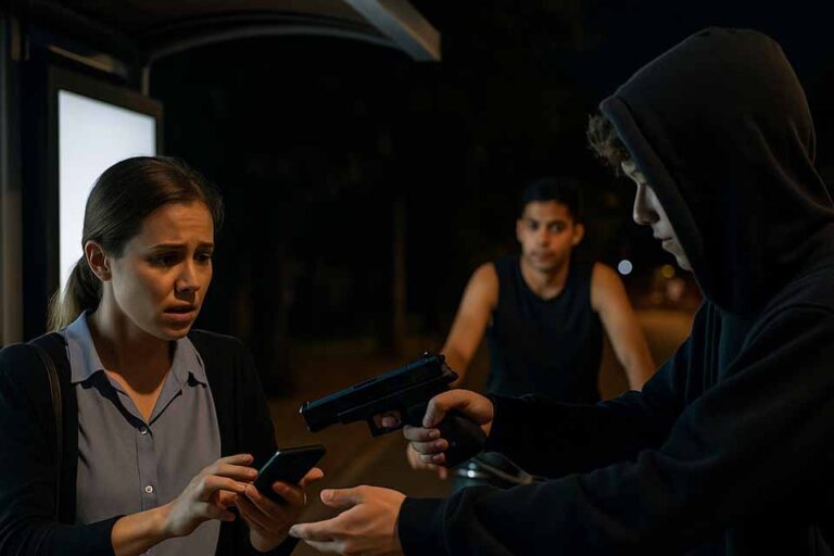 Tentativa de roubo interrompida por ação policial resulta em condenação a um ano e nove meses de prisão em Porto Velho