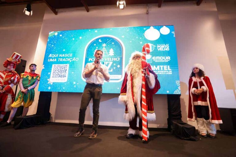 Prefeitura lança “Natal Porto Velho Luz” com programação de 45 dias e atrações inéditas